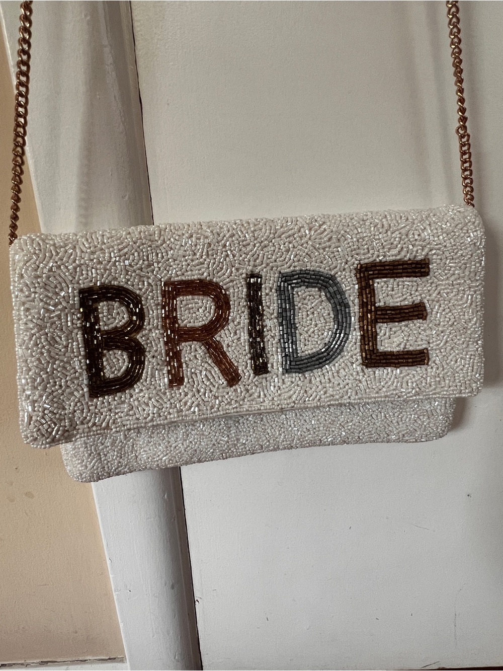 Bride Clutch / Crossbody Purse